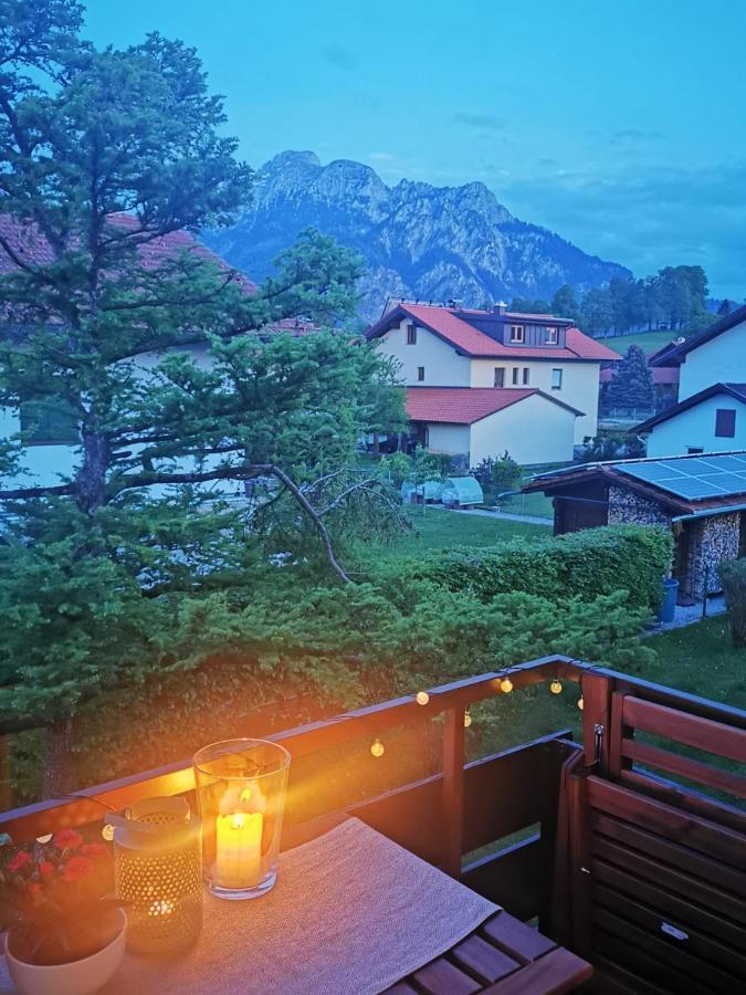 Ludwigslust - Ferienappartement Mit Bergblick Schwangau Exteriör bild