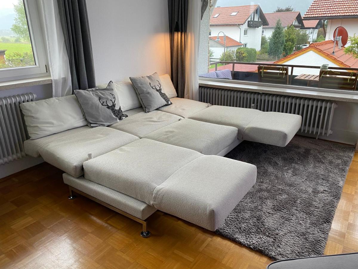 Ludwigslust - Ferienappartement Mit Bergblick Schwangau Exteriör bild